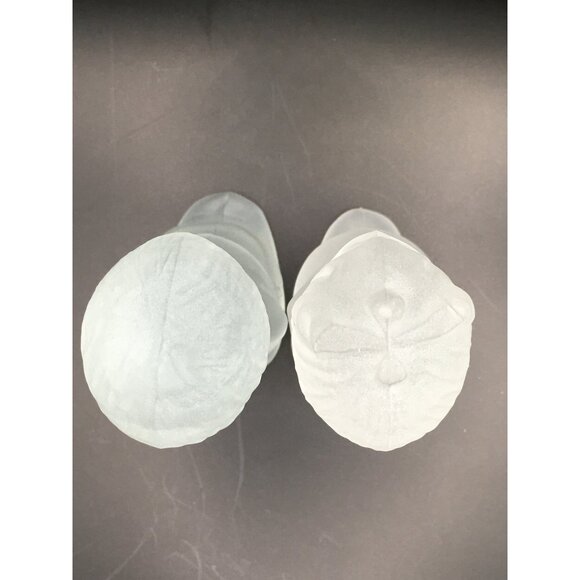 Vintage Fenton Frosted Satin Glass Praying Children Figurines 4'' Pair - Picture 11 of 16